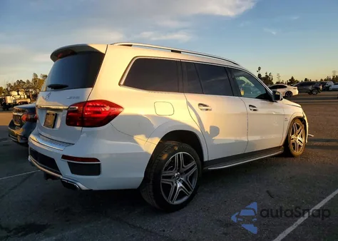 2015 Mercedes-Benz Gl 63 Amg из США, поврежденный, VIN 4JGDF7EE9FA602830